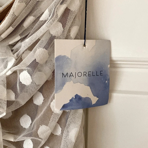 Majorelle Brady Dress in White - Picture 7 of 9